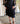 Black Skirt ruffles & black organza top